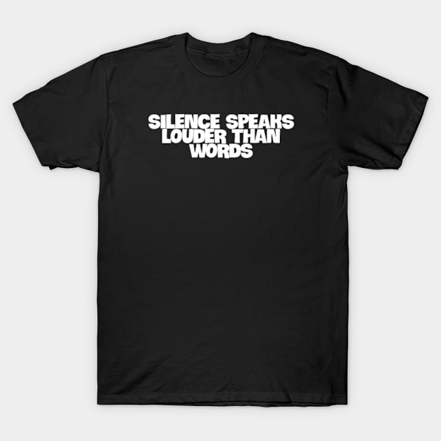 Echoes of Silence T-Shirt by coralwire